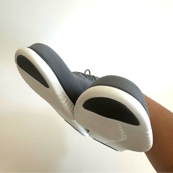 Cole Haan 2.ZeroGrand Stitchlite Knit Wingtip Ironstone Vapor Gray White 13 NIB - Picture 11 of 16